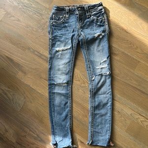 Rock revival Evie, 24 skinny, 28” inseam